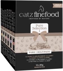 Catz Finefood 24x85g catz finefood Pure Collection nedves macskatáp vegyesen