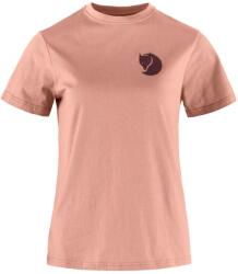 Fjällräven Tricou pentru femei Fjällräven Övik Boxy Logo Tee W Dusty Rose M