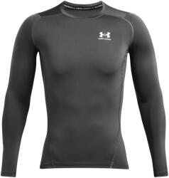 Under Armour Tricou pentru bărbați HG Armour Comp LS Castlerock/White L