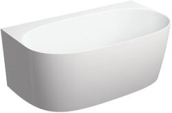 Omnires Cada freestanding compozit Omnires Valencia M+ BTW finisaj alb lucios 148x86 cm (VALENCIA148WPBP) - neakaisa