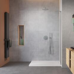 Radaway Paravan de dus tip Walk-in Radaway Modo SL II nichel periat-transparent 110 cm sticla securizata 8 mm dreapta (10319114-91-01R)
