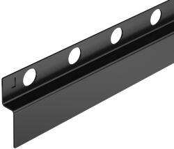 BALNEO Profil inclinat stanga pentru perete Balneo Floor Strips 170 cm finisaj negru mat (D0101020201-2)