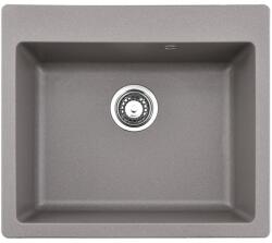 Inter Ceramic Chiuveta compozit Inter Ceramic finisaj granit gri 57x50 cm (8304 GREY) Chiuveta
