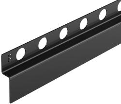 BALNEO Profil inclinat dreapta pentru perete Balneo Floor Strips 120 cm finisaj negru mat (D0101020101-1)