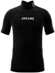 AYCANE Tricou pentru bărbați AYCANE Blade EVO2 Base Layer Short Sleeve Cut Resistant Black XXL