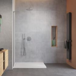Radaway Paravan de dus tip Walk-in Radaway Modo SL II nichel periat-transparent 100 cm sticla securizata 8 mm stanga (10319104-91-01L)