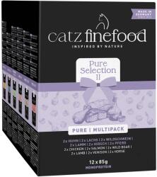 Catz Finefood 20x85g+4x80g catz finefood Pure Collection nedves macskatáp vegyesen