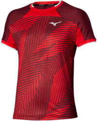 Mizuno Tricou pentru bărbați Stargazer Shadow Graphic Short Sleeve Tee Sun Dried Tomato M