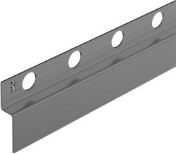 BALNEO Profil inclinat dreapta pentru perete Balneo Floor Strips 170 cm finisaj Gun Metal mat (D0101050101-2)