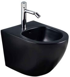Fluminia Bideu suspendat Fluminia Ricci cu finisaj negru mat (M203BBM)