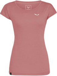 Salewa Tricou pentru femei Puez Melange Dry S/S Tee Desert Pink 36