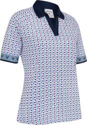 Callaway Tricou pentru femei Callaway Chev Geo Half-Sleeve Womens S