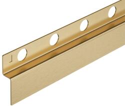 BALNEO Profil inclinat stanga pentru perete Balneo Floor Strips 170 cm finisaj auriu periat (D0101030201-2)
