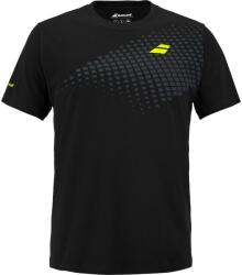Babolat Tricou pentru bărbați Aero Cott Tee Black/Black S