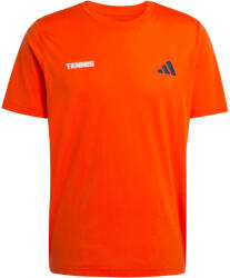 Adidas Tricou pentru bărbați Tennis Hot Egg Graphic T-Shirt Pure Orange S