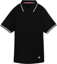 Wilson Tricou pentru bărbați M Players Seamless Polo 2.0 Black L