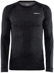 Craft Tricou pentru bărbați Core Wool Merino LS Black M