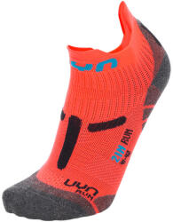 UYN Șosete pentru femei RUN 2IN SOCKS Coral Fluo/Anthracite 35/36