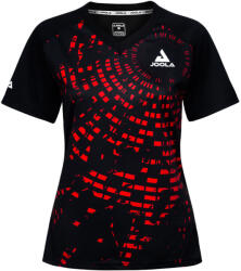 JOOLA Tricou pentru femei Lady Shirt Centrela Black/Red XL