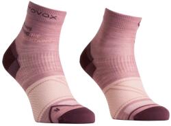 Ortovox Șosete pentru femei Ortovox Alpine Light Quarter Socks Women's Dusk Rose EUR 39-41