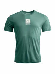 Ortovox Tricou pentru bărbați Ortovox 120 Cool Tec Abstract T-shirt Men's Arctic Grey XL