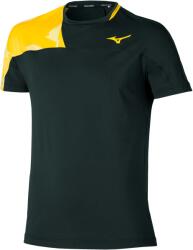 Mizuno Tricou pentru bărbați Daybreakers Shadow SS Tee M Black Vibrant Yellow S