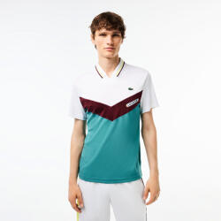 Lacoste Tricou pentru bărbați Medvedev New York Day Polo White/Limeira M