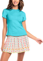 Lucky in Love Tricou pentru femei Lucky in Love Center Court SS Sky M