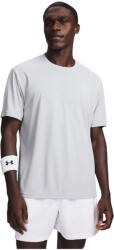Under Armour Tricou pentru bărbați Tech Taping SS Mod Gray/Black/Lumos Lime L