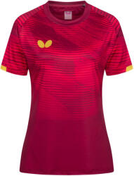 Butterfly Tricou pentru femei Shirt Puro Lady Berry/Gold M