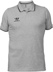 Warrior Tricou pentru bărbați Alpha X Base Polo Gray S