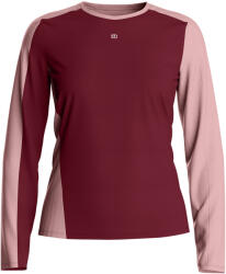 Ortovox Tricou pentru femei Ortovox 120 Cool Tec Fast Upward Lg Sleeve Women's Red Malbec L