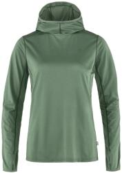 Fjällräven Tricou pentru femei Fjällräven Abisko Sun-hoodie W Patina Green XS