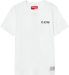CCM Tricou pentru bărbați 125 Anniversary SS Tee B White M