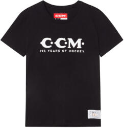 CCM Tricou pentru femei 125 Anniversary SS Tee Black S