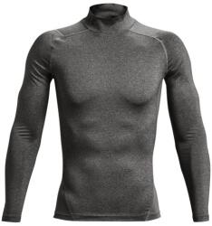 Under Armour Tricou pentru bărbați HeatGear Armour Comp Mock LS Gray XXL