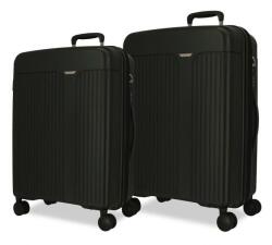 MOVOM Új divatos fekete utazótáska szett, 78cm/68cm, 5389621