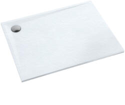 Schedline Libra White Stone zuhanytálca 110x80 cm fehér 3SP. L1P-80110/B/ST (3SPL1P80110BST)