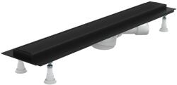 Schedline Regular Line Black lineáris lefolyó 100 cm fekete SOLSLC-100080 (SOLSLC100080)