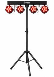 Thunder Germany PARTYBAR808 2×1 LED ball + 2×1 LED Beam + 2×4 LED Wash robotlámpa fényeffekt szett - mkaudio