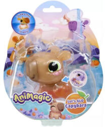 Animagic Let's Glo Capybara - világító vízipajtás (935480) (935480) - aqua