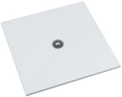 Schedpol De Luxe négyzet alakú zuhanytálca 100x100 cm fehér 3.042 (3042)