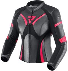 Rebelhorn Geacă motociclistă pentru femei Rebelhorn Rebel negru-roz fluo (PRBRH-LJ-REBEL_49_D)