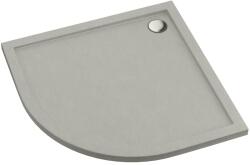 Schedline Sharper Cement Stone félkör alakú zuhanytálca 80x80 cm cement 3S. S1O-8080/CT/ST (3SS1O8080CTST)