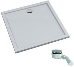 Schedpol Corrina New négyzet alakú zuhanytálca 90x90 cm fehér 3.4931 (34931)