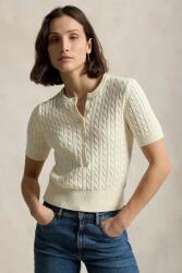 Ralph Lauren pulover cu mânecă scurtă pentru femei din bumbac 9BY2-SWDZSN_01X (211B17746)