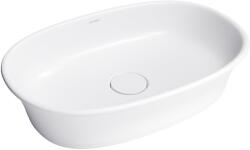 Omnires Classica M+ mosdótál 61x40 cm ovális mosdótálak fehér matt CLASSICAUNBM (CLASSICAUNBM)