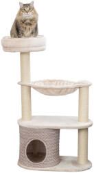TRIXIE Alessia, álló karomfa, macskának, világosszürke/homokszínű, 114 cm