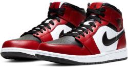 Nike Air Jordan 1 Mid 554724069 férfi cipő piros 43