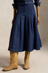 Ralph Lauren fustă evazată din denim 9BY2-SDDZU4_59X (211B17575)